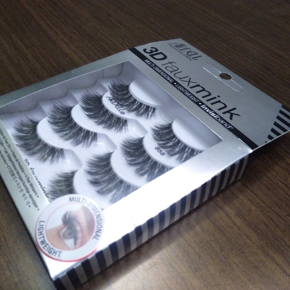 NEW Ardell 3D PROFESSIONAL Eyelashes - 863 Faux Mink - 4ct